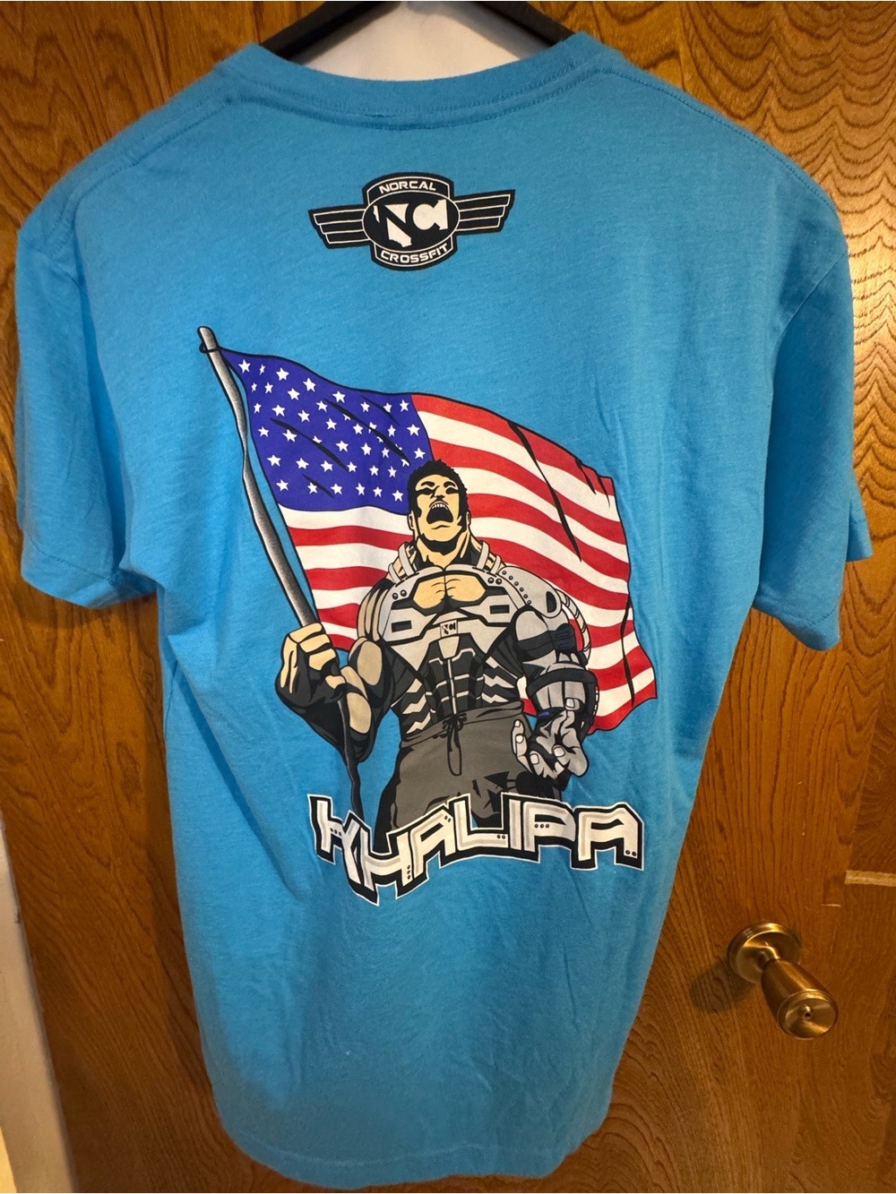 NorCal CrossFit “Bionic Khalipa” Men’s Graphic Tee - Picture 2 of 2